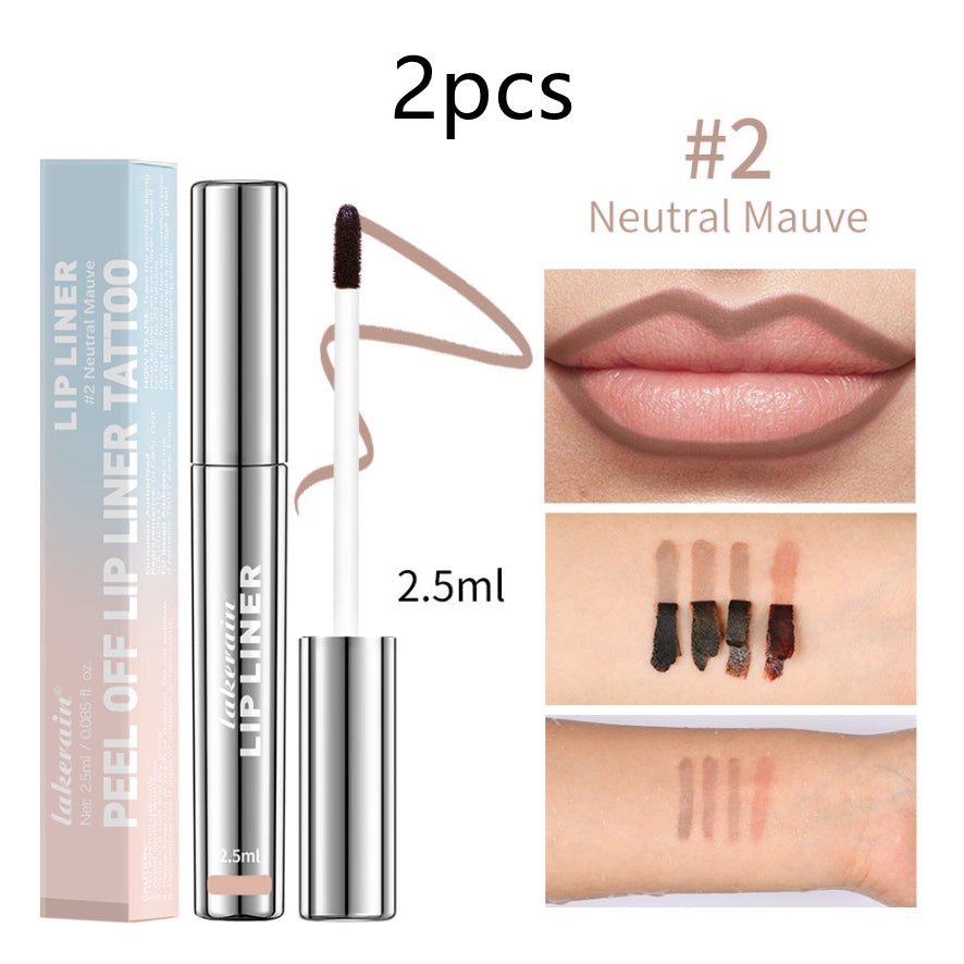Matte Finish No-Stain Lip Liner Stick | Long-Lasting Smudge-Proof Precision Color