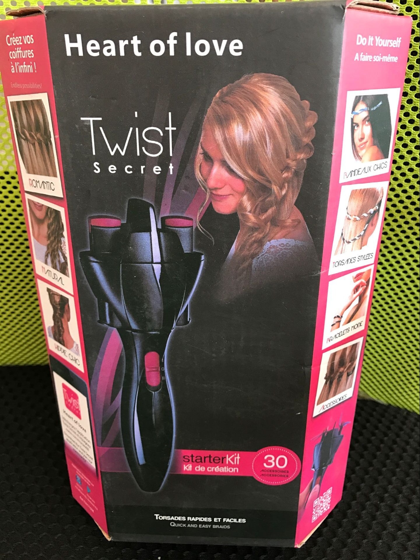 Automatic Hair Braider & Twister | USB & Battery Powered DIY Hair Styling Tool