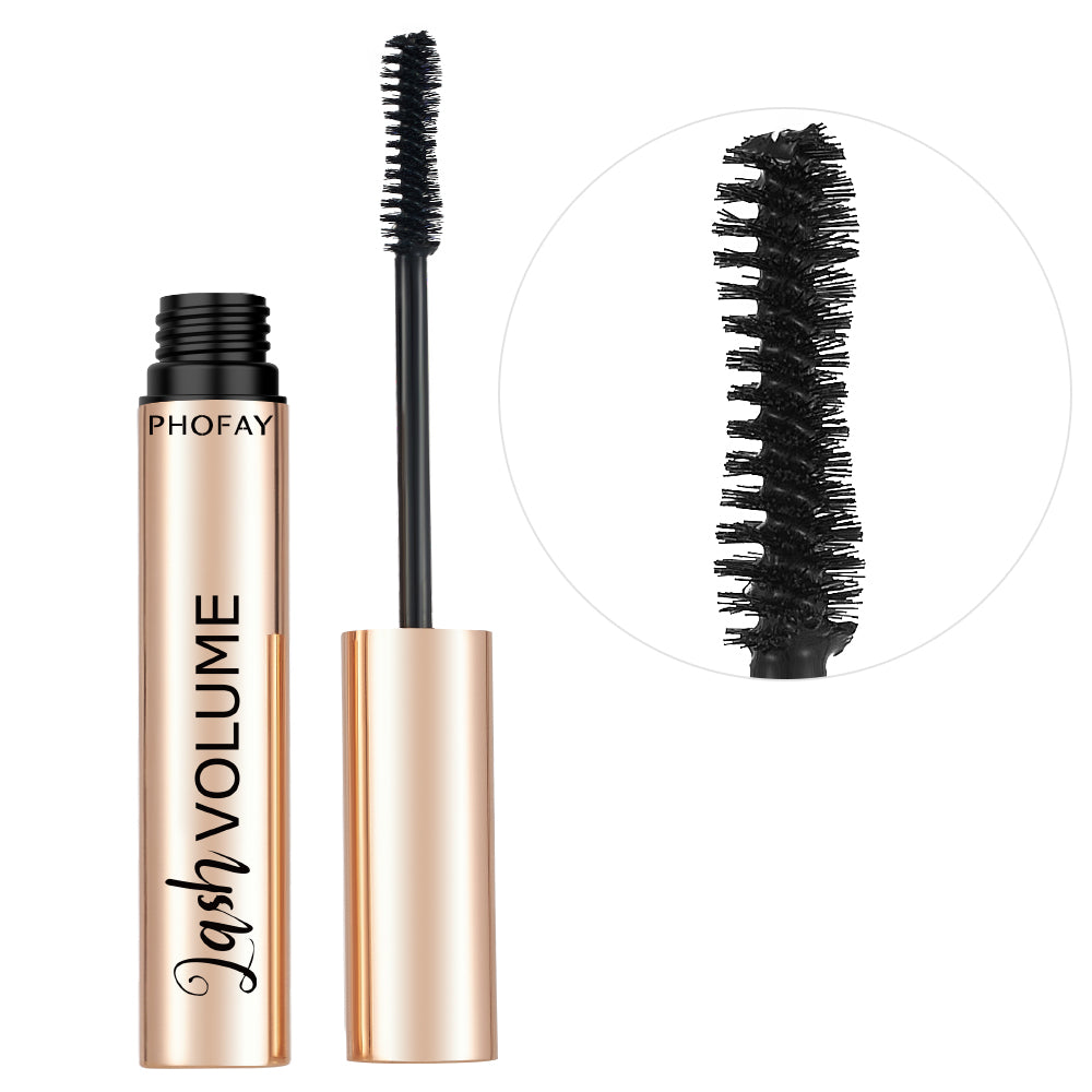 PHOFAY Volumizing Mascara | Curling & Lengthening Lash Enhancer