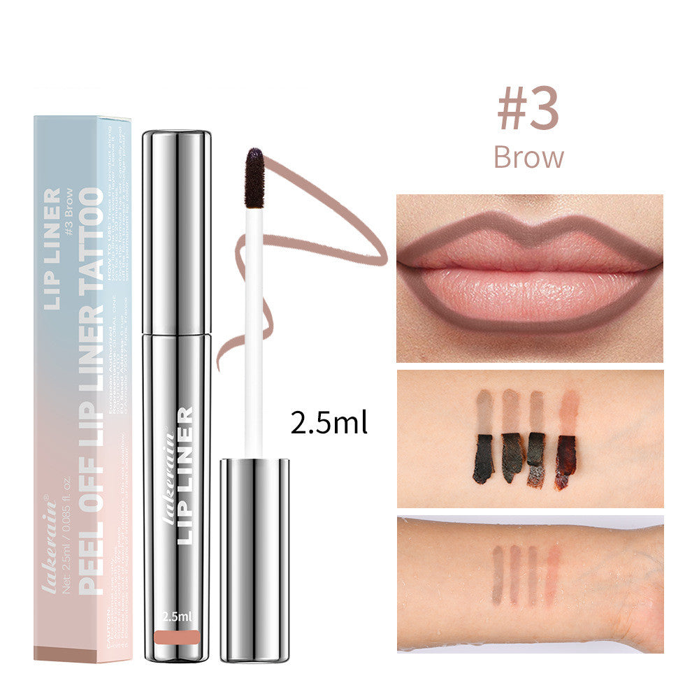 Matte Finish No-Stain Lip Liner Stick | Long-Lasting Smudge-Proof Precision Color