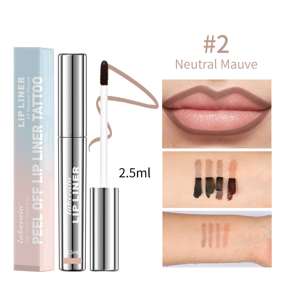 Matte Finish No-Stain Lip Liner Stick | Long-Lasting Smudge-Proof Precision Color