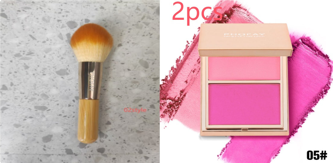 PHOFAY Double-Take Cream & Powder Blush Duo – Smooth, Weightless Finish (6.5g)