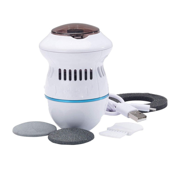 Multifunctional Electric Foot File Callus Remover | USB Rechargeable Dead Skin Grinder with Vacuum System