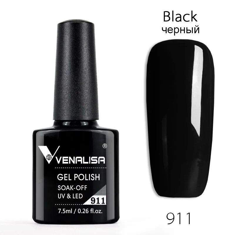 Soak-Off UV/LED Gel Nail Polish | High-Shine Full Coverage (7.5ml, 60 Shades)
