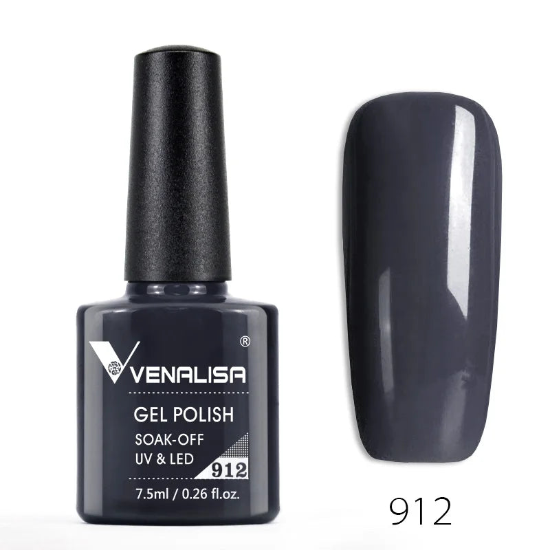 Soak-Off UV/LED Gel Nail Polish | High-Shine Full Coverage (7.5ml, 60 Shades)
