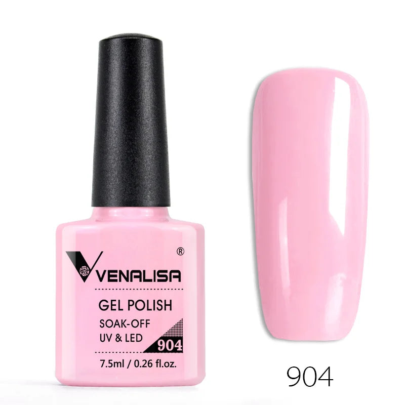 Soak-Off UV/LED Gel Nail Polish | High-Shine Full Coverage (7.5ml, 60 Shades)