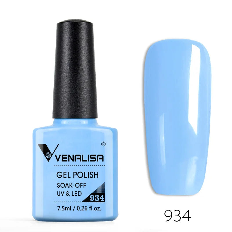 Soak-Off UV/LED Gel Nail Polish | High-Shine Full Coverage (7.5ml, 60 Shades)