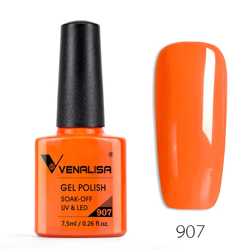 Soak-Off UV/LED Gel Nail Polish | High-Shine Full Coverage (7.5ml, 60 Shades)