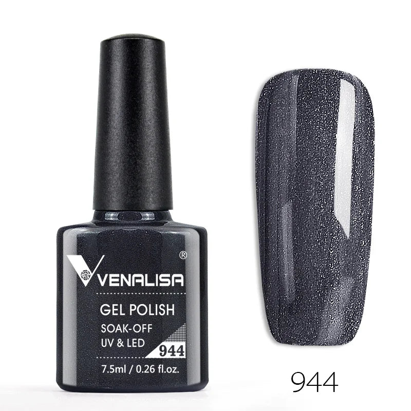 Soak-Off UV/LED Gel Nail Polish | High-Shine Full Coverage (7.5ml, 60 Shades)