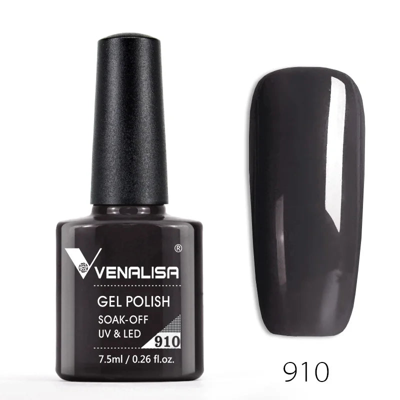 Soak-Off UV/LED Gel Nail Polish | High-Shine Full Coverage (7.5ml, 60 Shades)