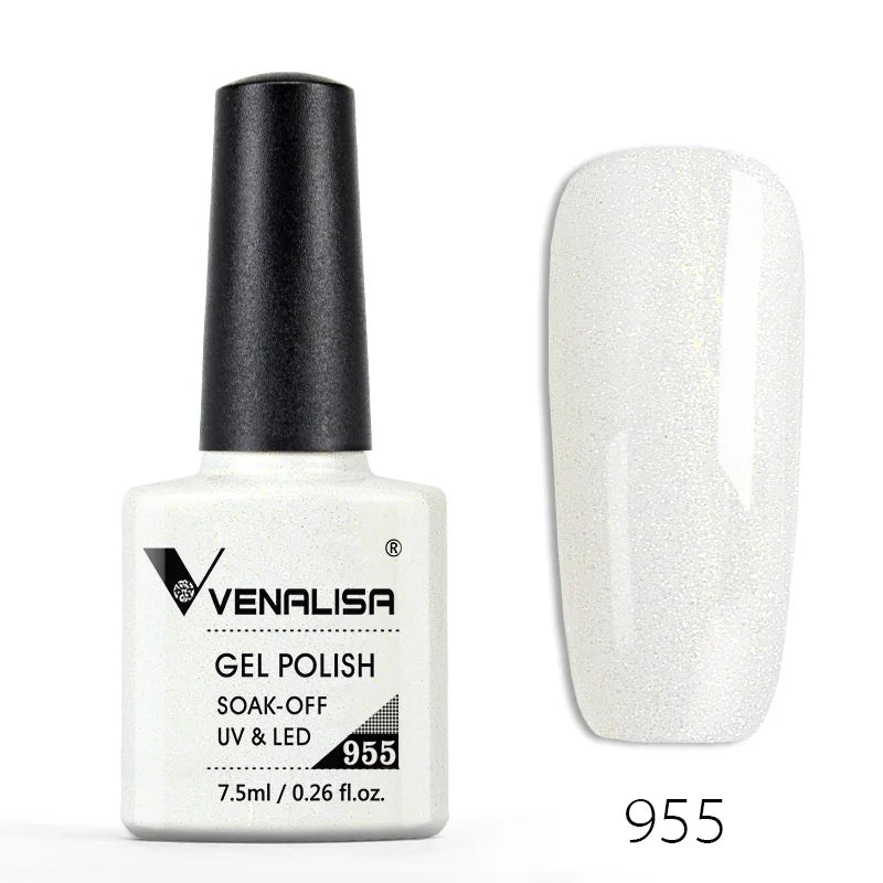 Soak-Off UV/LED Gel Nail Polish | High-Shine Full Coverage (7.5ml, 60 Shades)