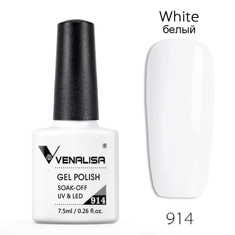 Soak-Off UV/LED Gel Nail Polish | High-Shine Full Coverage (7.5ml, 60 Shades)