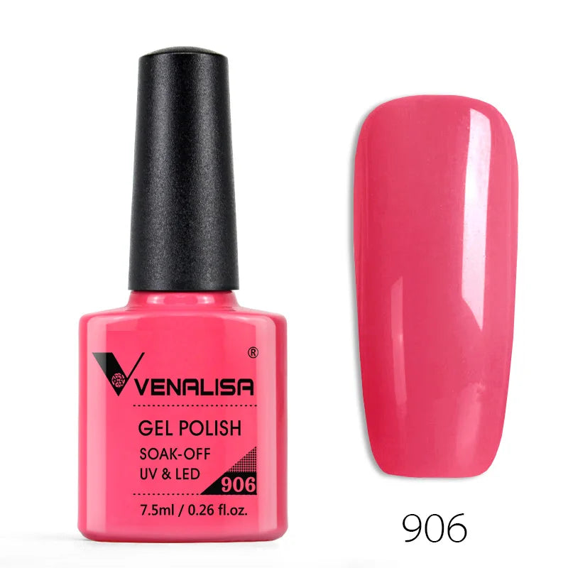Soak-Off UV/LED Gel Nail Polish | High-Shine Full Coverage (7.5ml, 60 Shades)