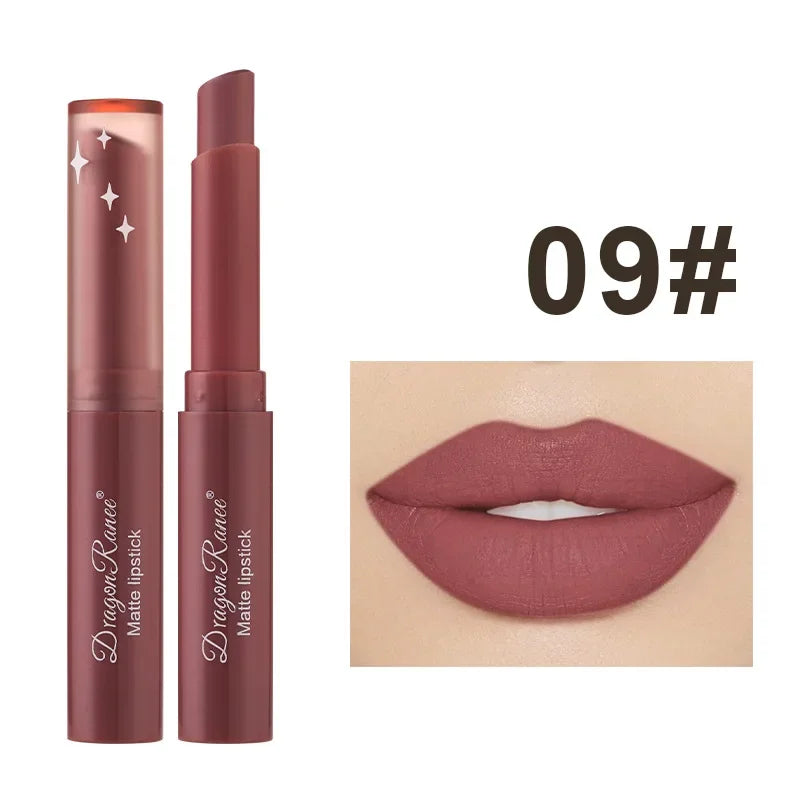 Nude Matte Lipstick Crayon Set (1–3 Pieces) | Long-Lasting Waterproof Lip Colour