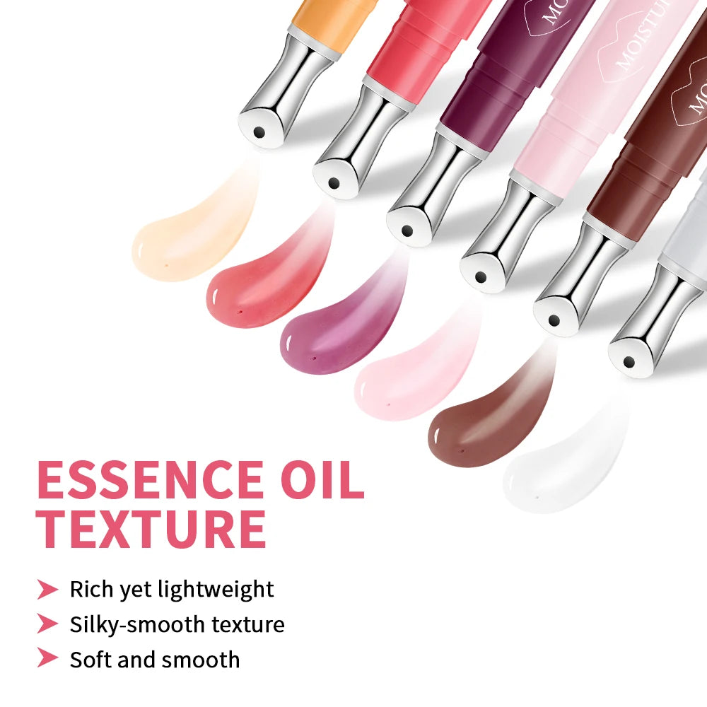 Lakerain Moisturizing Lip Oil | Brightening, Nourishing & Repair Lip Balm Serum (1.5g)