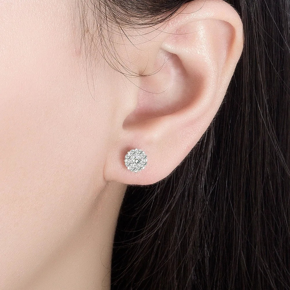 925 Sterling Silver Zirconia Jewellery Set for Women – Pendant Necklace & Earrings | Elegant Engagement & Party Gift