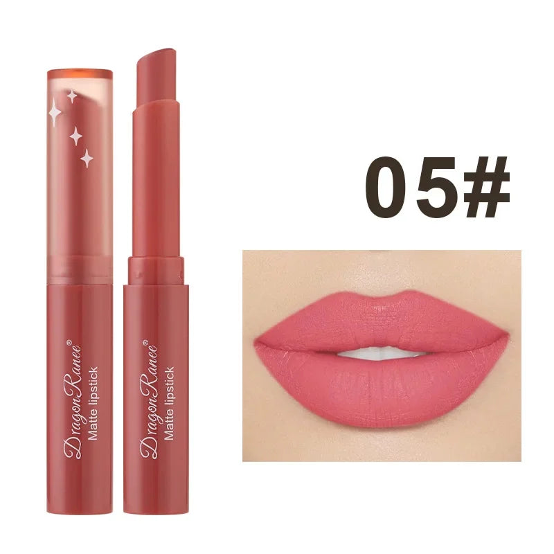 Nude Matte Lipstick Crayon Set (1–3 Pieces) | Long-Lasting Waterproof Lip Colour