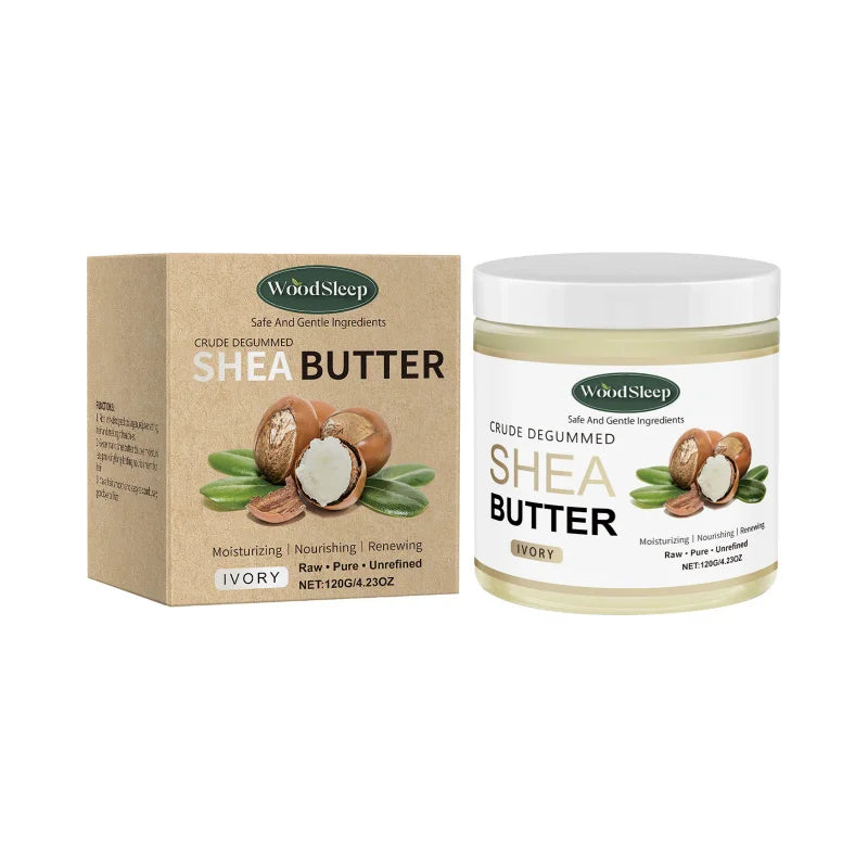 Pure Shea Butter Cream for Face & Body – Deep Moisturising Balm for Dry & Sensitive Skin