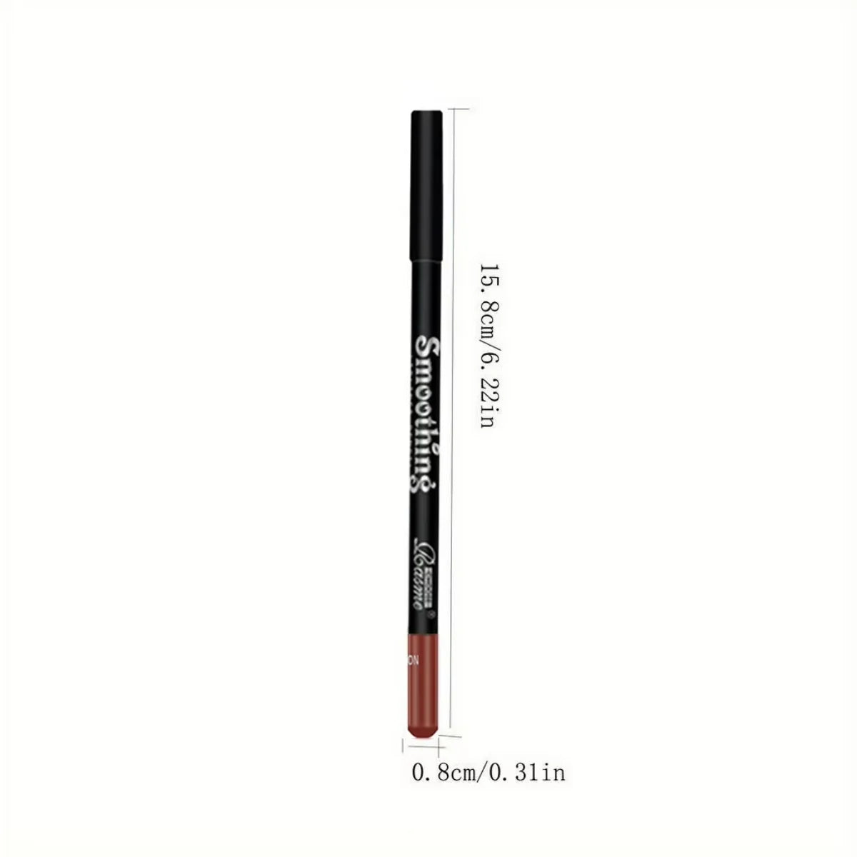 Waterproof Matte Lip Liner Pencil | Long-Lasting Red Contour Lip Tint (12 Colors)