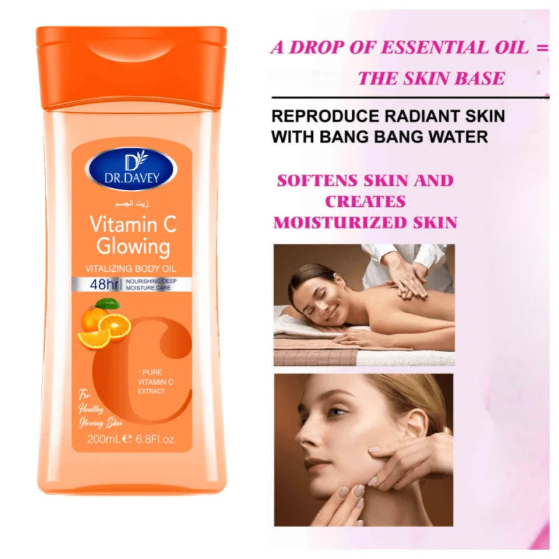 Body Treatment Oil | Vitamin C Moisturizing Body & Massage Oil