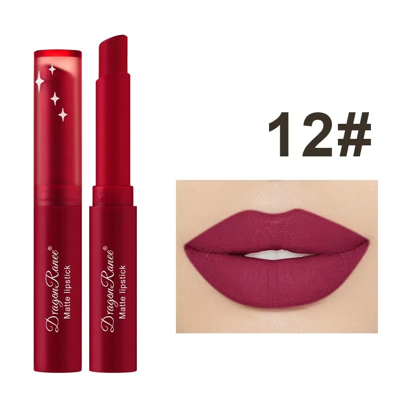 Nude Matte Lipstick Crayon Set (1–3 Pieces) | Long-Lasting Waterproof Lip Colour