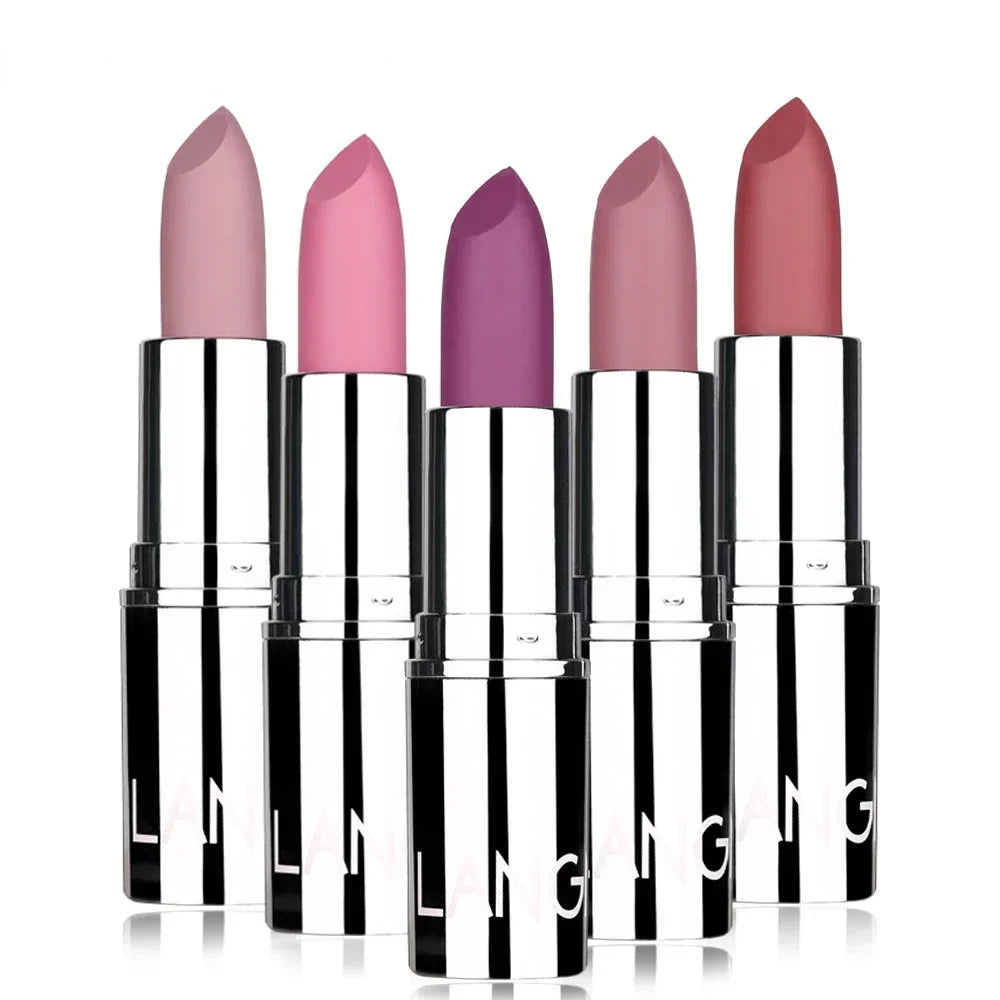 Waterproof Nude Pink Matte Lipstick | Long-Lasting Velvet Finish