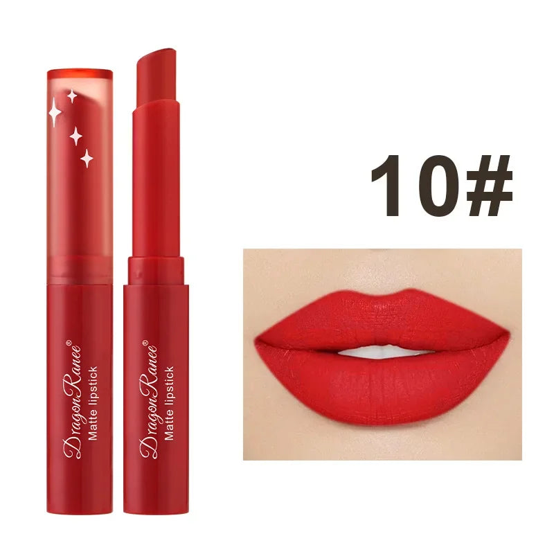Nude Matte Lipstick Crayon Set (1–3 Pieces) | Long-Lasting Waterproof Lip Colour
