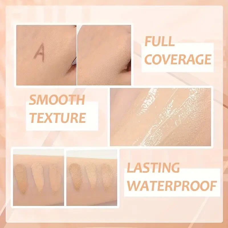 3-in-1 Cream Face Concealer Palette | Blemish, Dark Circle & Contour Corrector