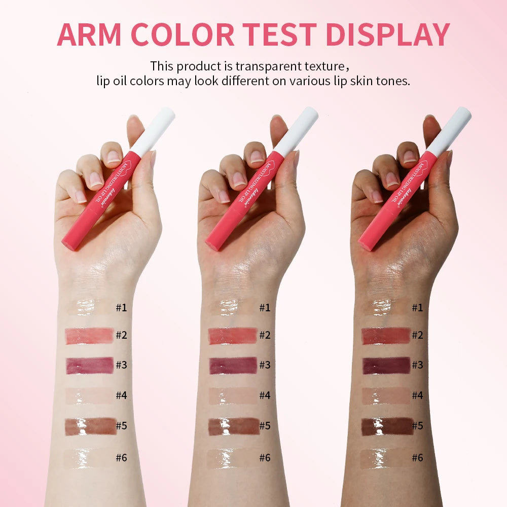 Lakerain Moisturizing Lip Oil | Brightening, Nourishing & Repair Lip Balm Serum (1.5g)