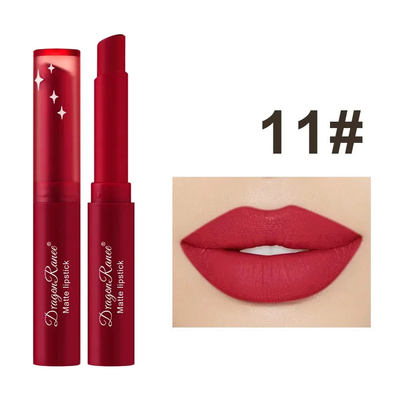Nude Matte Lipstick Crayon Set (1–3 Pieces) | Long-Lasting Waterproof Lip Colour