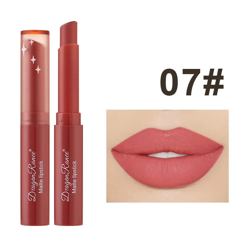 Nude Matte Lipstick Crayon Set (1–3 Pieces) | Long-Lasting Waterproof Lip Colour