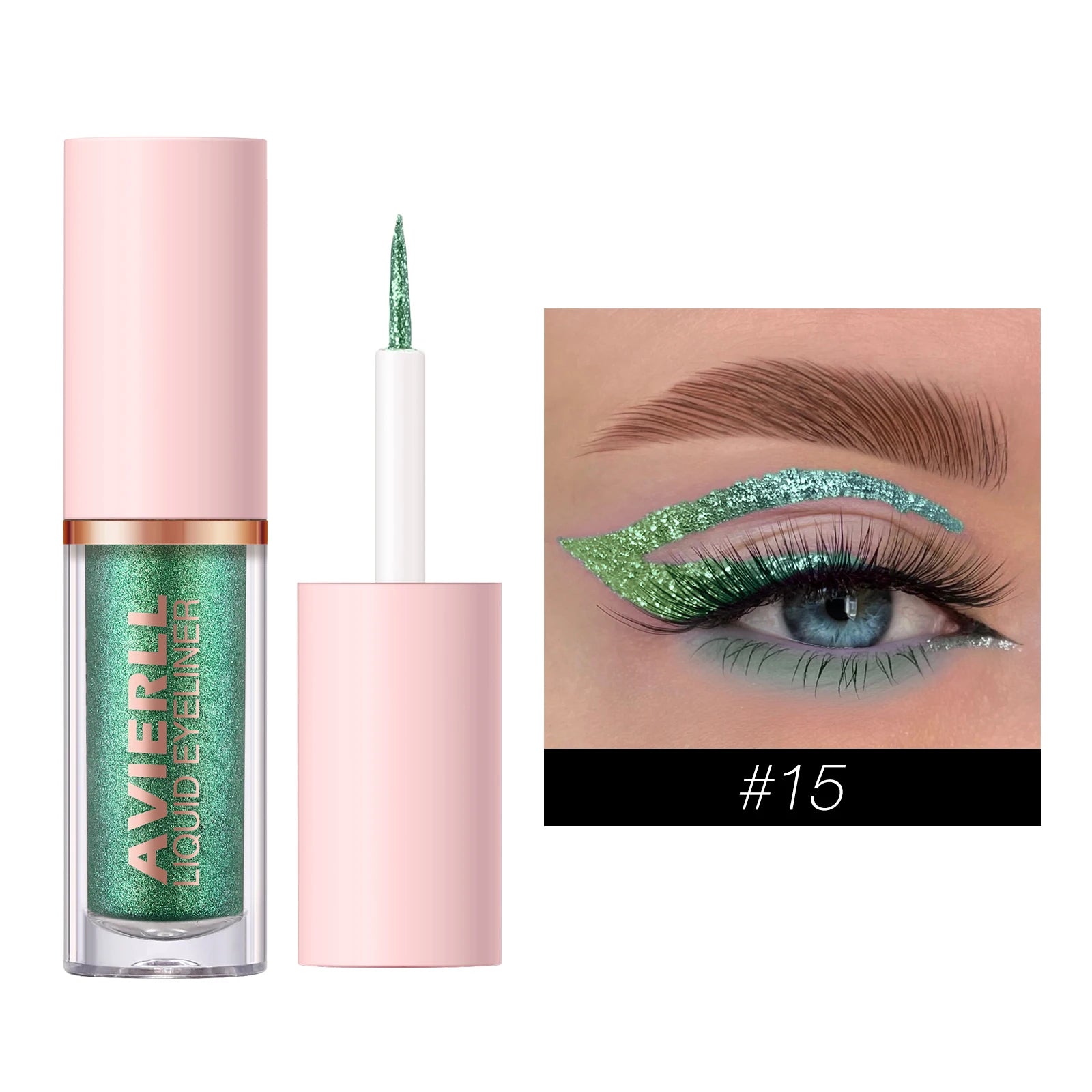 Shimmering Color | Changing Metallic Eyeliner Pencil | Waterproof, Long-Lasting (10 Shades)