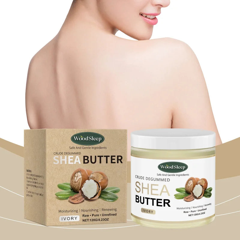 Pure Shea Butter Cream for Face & Body – Deep Moisturising Balm for Dry & Sensitive Skin