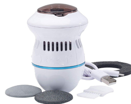 Multifunctional Electric Foot File Callus Remover | USB Rechargeable Dead Skin Grinder with Vacuum System