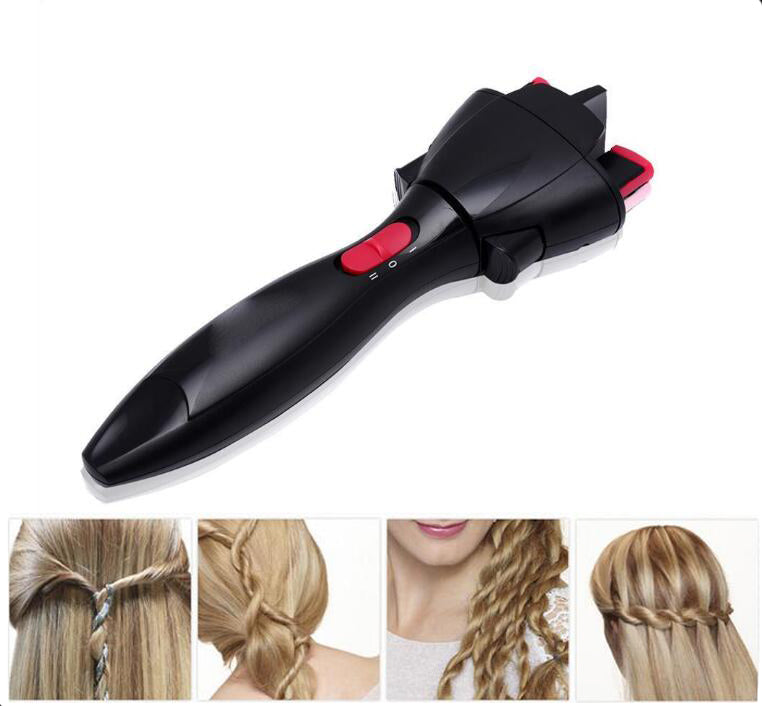 Automatic Hair Braider & Twister | USB & Battery Powered DIY Hair Styling Tool