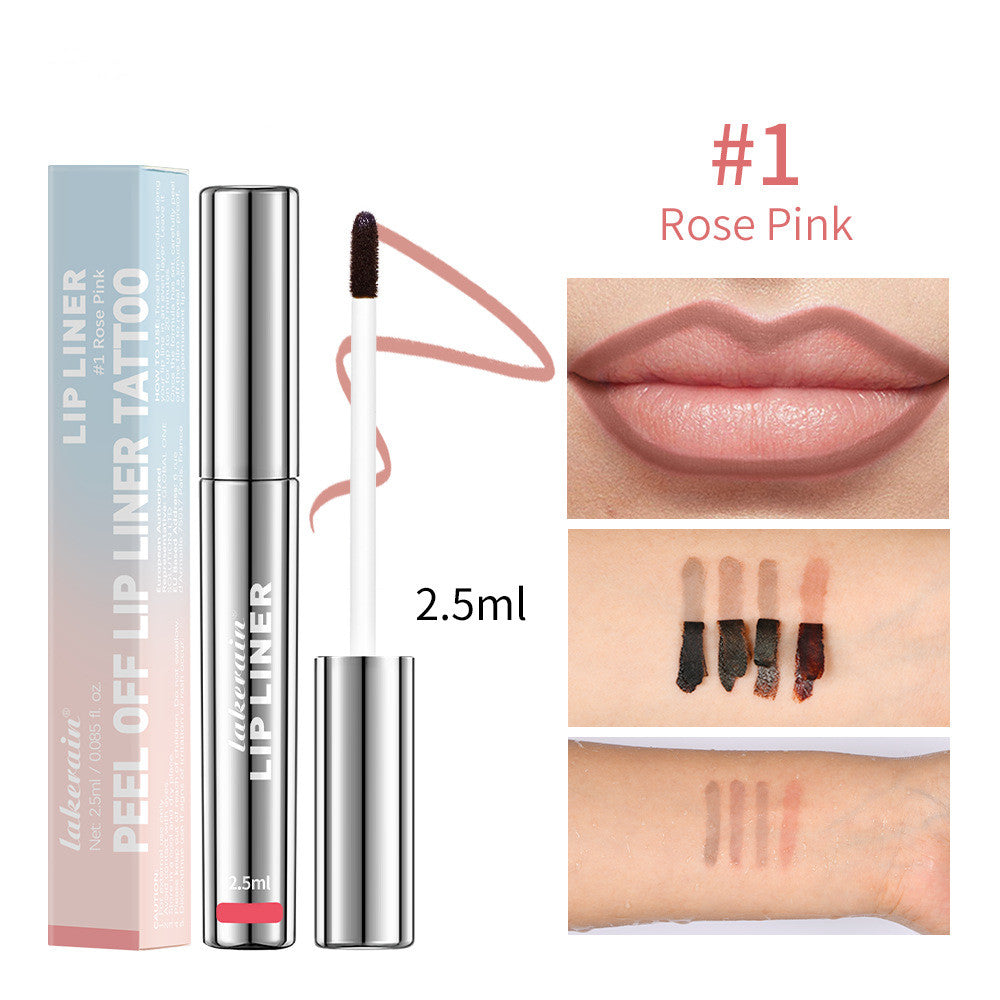 Matte Finish No-Stain Lip Liner Stick | Long-Lasting Smudge-Proof Precision Color