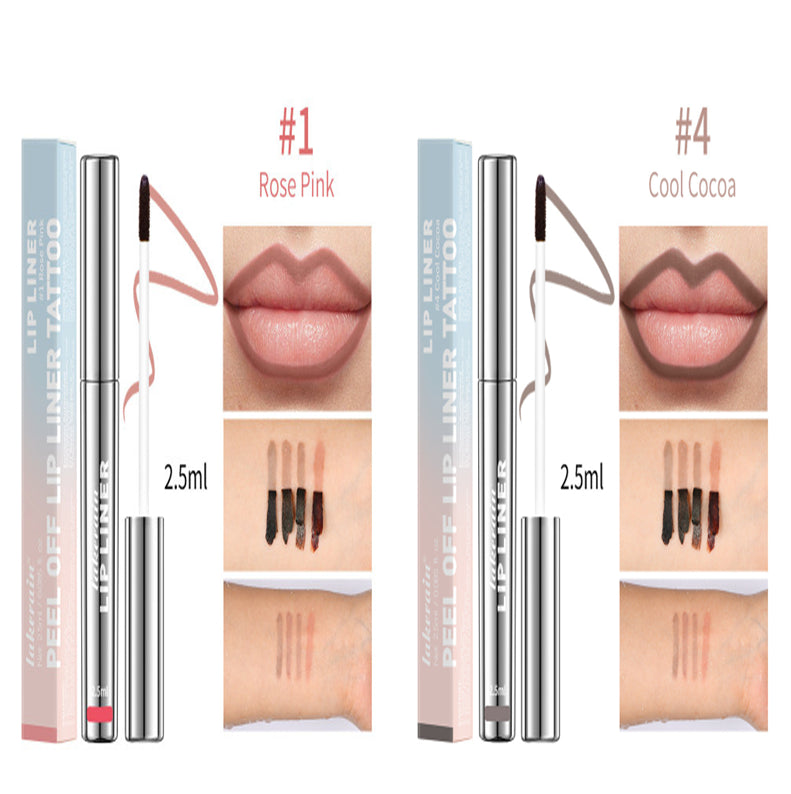 Matte Finish No-Stain Lip Liner Stick | Long-Lasting Smudge-Proof Precision Color